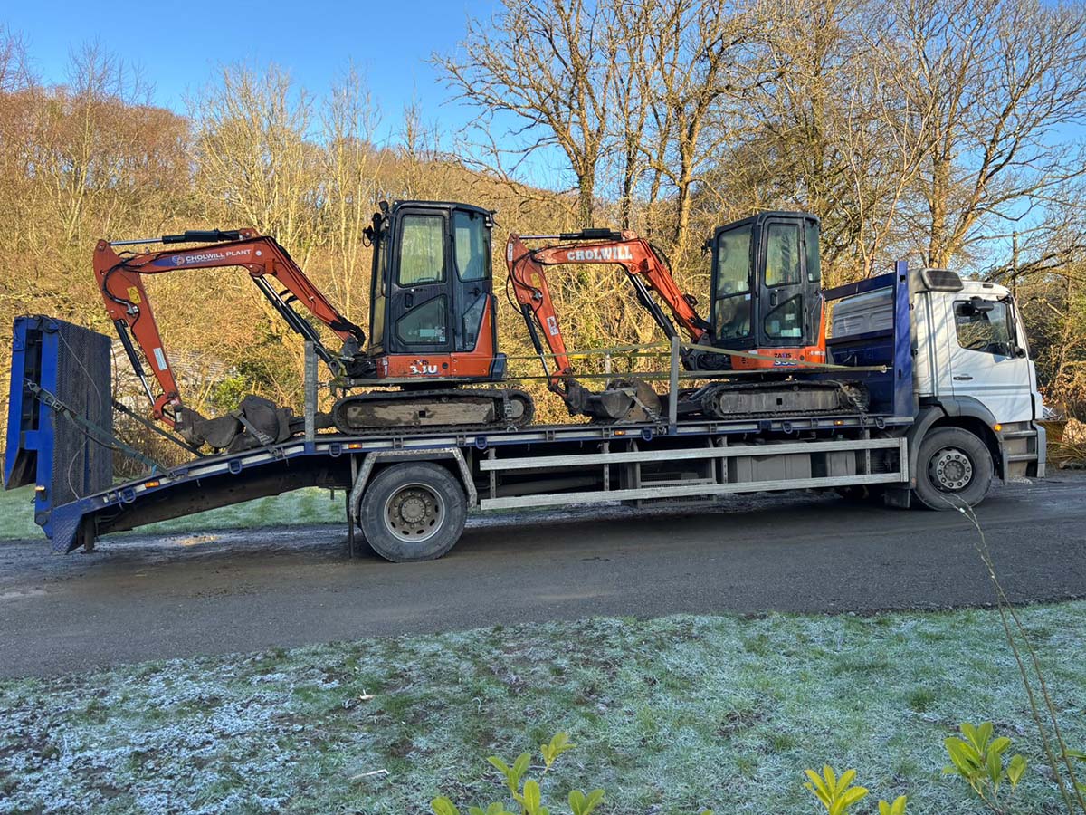 3.5 ton mini diggers